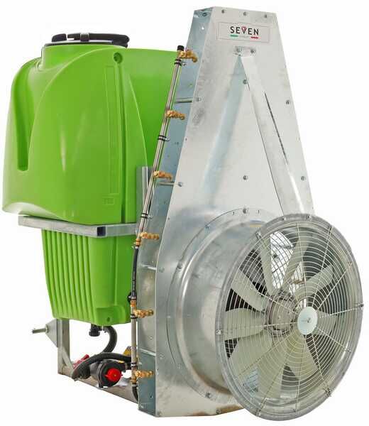 Seven Italy 600 - Gebläsespritze für Traktoren - Fassungsvermögen 600 L - Pumpe APS 71