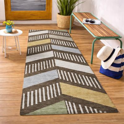 Addison Rugs Machine Washable Indoor/ Outdoor Modern Corinna Chantille Rug