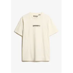 Superdry, Herren, Sportshirt, Utility Sport T-Shirt mit Grafik (3XL), Weiss