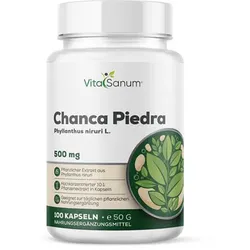 VitaSanum® - Chanca Piedra 500 mg – 1 Kapsel Tagesportion