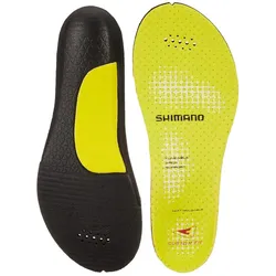 Shimano CUSTOM-FIT-INNENSOHLE, GR. 38/39.5 MIT KEIL, Sohlen, Gelb