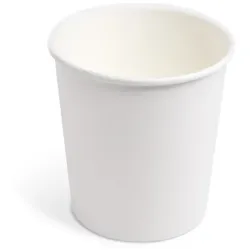 900 Papierbecher 750 ml – Weißer, runder Becher aus PAP/PE für Getränke