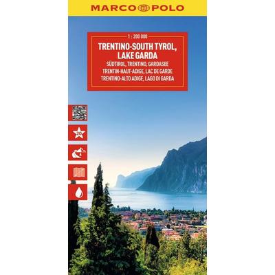 MARCO POLO Reisekarte Italien 03 Südtirol, Trentino, Gardasee 1:200.000, Sonstige von , MairDuMont, 978-3-575-02195-3