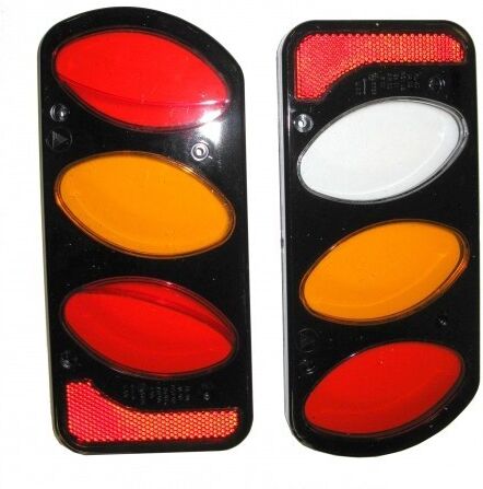 PERUZZO Plastiche fanali  Pure instinct coppia destra + sinistra nera