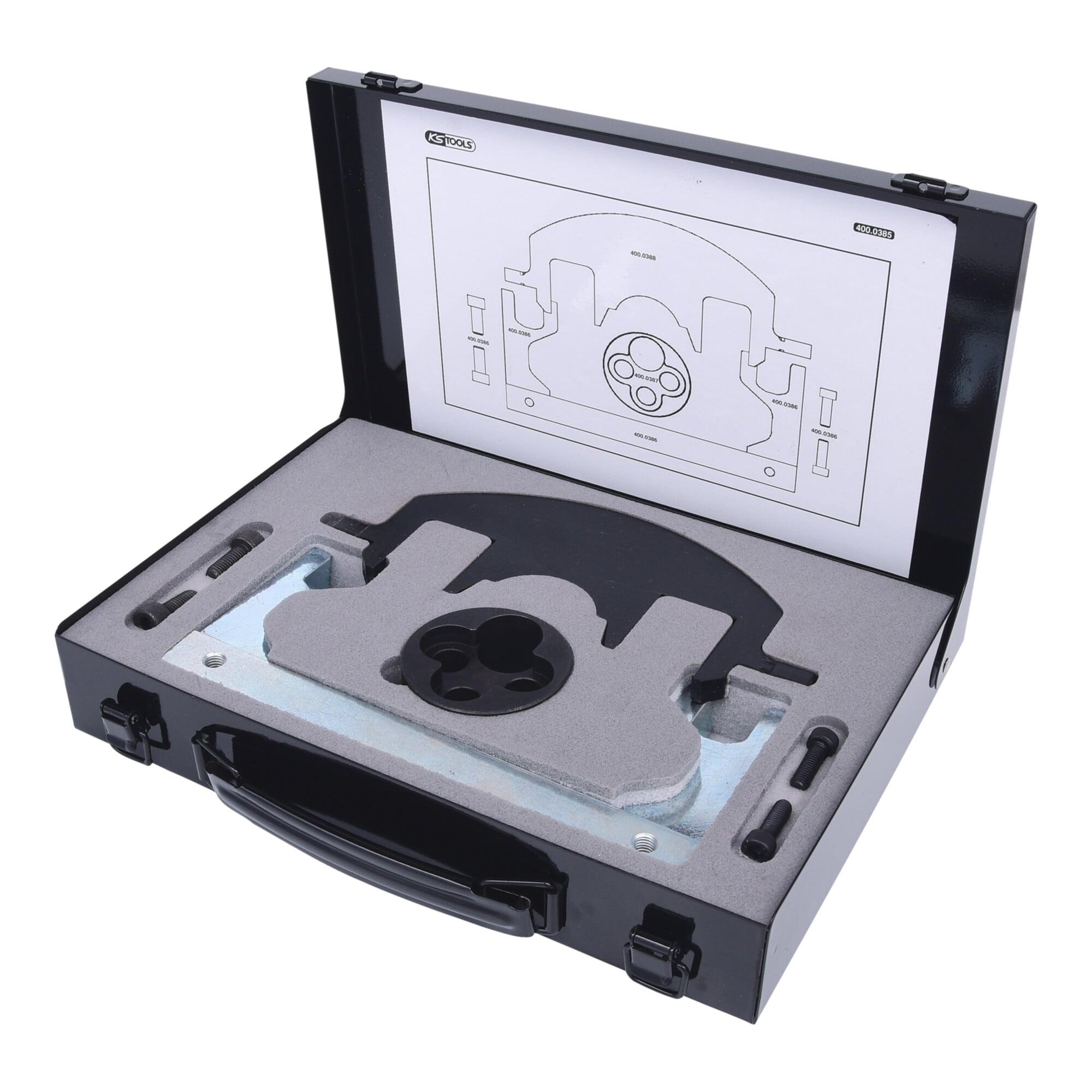 KS Tools Mercedes - Motoreinstell-Werkzeug-Satz, 8-teilig (400.0385)