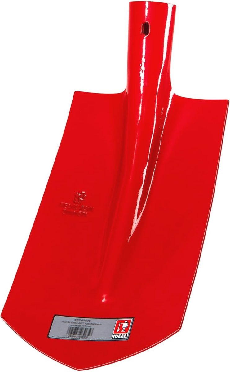 Kabelgravenschep Rood - Ideale Spade voor Graven en Tuinieren - 30 x 11 cm