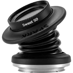 Lensbaby Spark 2.0 Sony E (Sony E, Vollformat), Objektiv, Schwarz