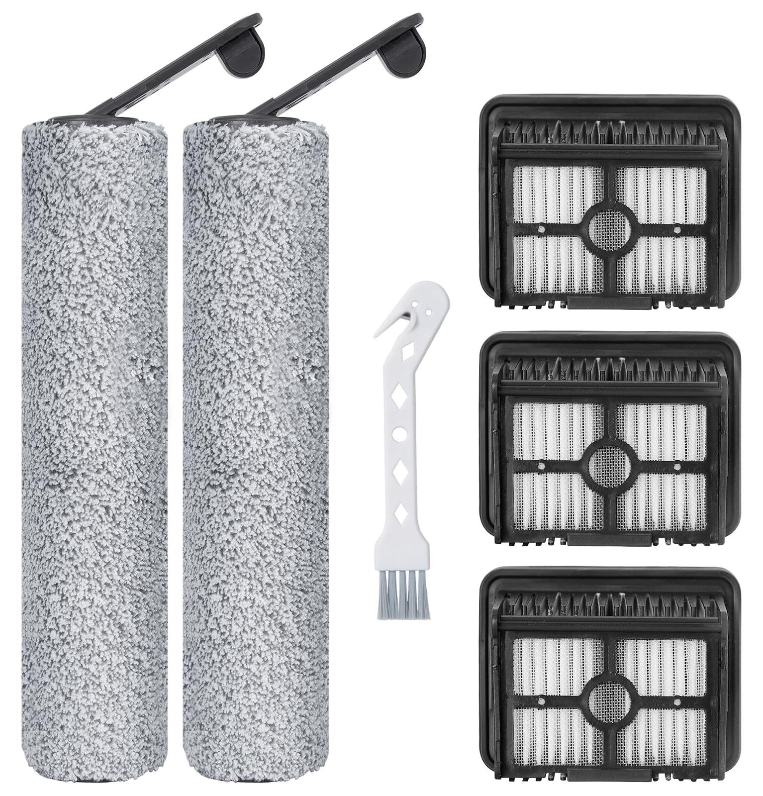 Dripio vervangingsset voor Dreame M12: 2 borstelrollen en 3 HEPA-filters
