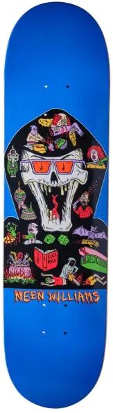 Skateboard Deck Deathwish Blasphemy (8" - Neen)  - Blue;Black;Orange - Size: 8"