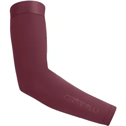 Castelli Espresso Armwarmer Fahrrad Armlinge - deep bordeaux - M