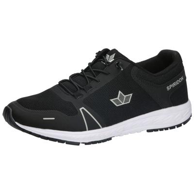 Sneaker LICO "Freizeitschuh Basildon", Herren, Gr. 46, Textil, schwarz, Synthetik, Schuhe Sneaker