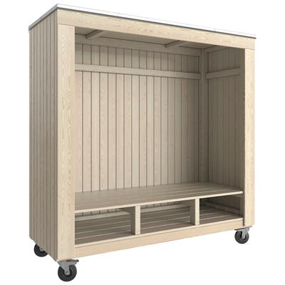 Gartenhaus PLUS "Loungehaus SIESTA Sommerly", beige (natur), Holzwerkstoff, Gartenhäuser, Gartenhaus, 179x67x183 cm