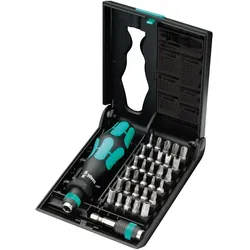 Wera, Bits, Rinkinys Kraftform Kompakt 70 Universal 32 Elemente + Griff (05057110001)