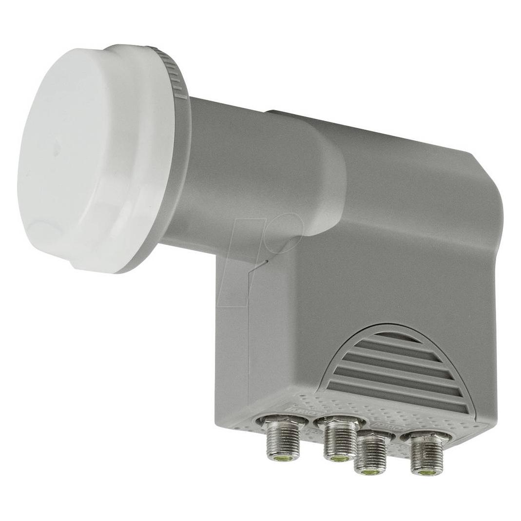 Axing SCO 4-10 LNB, Quattro, 40 mm, UHD 3D geeignet (Quattro LNB, 40mm) (SCO00410)