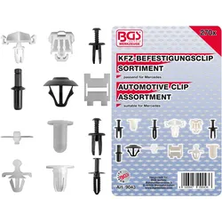 BGS, Fahrzeug Werkzeug, Kfz-Befestigungsclip-Sortiment
