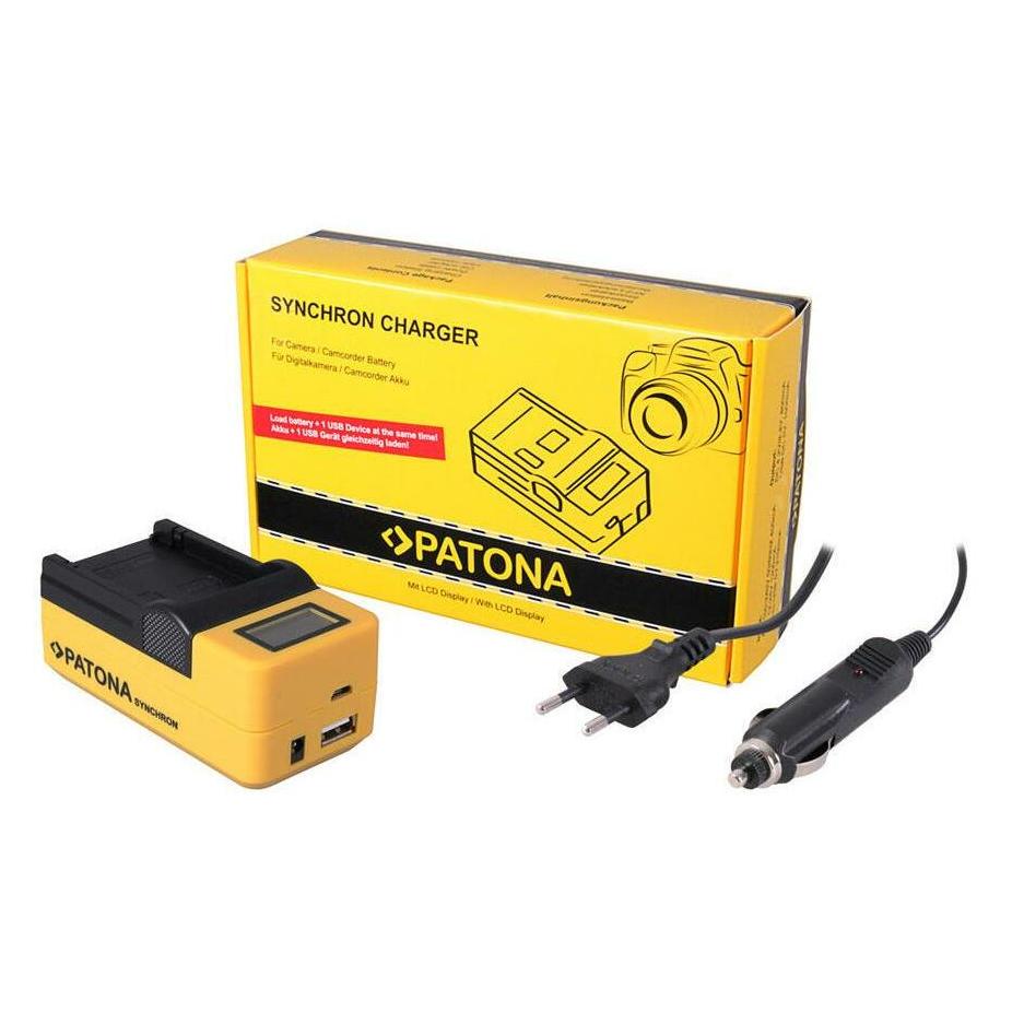 Patona Synchron USB Ladegerät Olympus BLS5 (Kamera Akku Ladegerät) (4516)