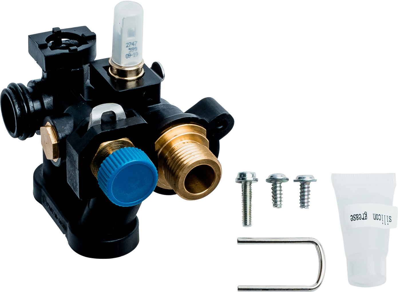 Bloc eau chaude Wolf Hydraulik GTC 2074618 avec sectionneur