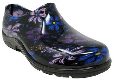 Women's Waterproof Garden Clog by GaaHuu in Floral (Size L M)