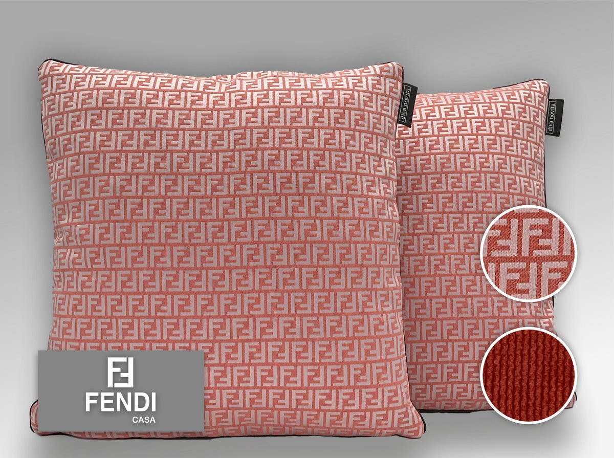Fendi Casa Diva Novita sierkussen voor volwassenen