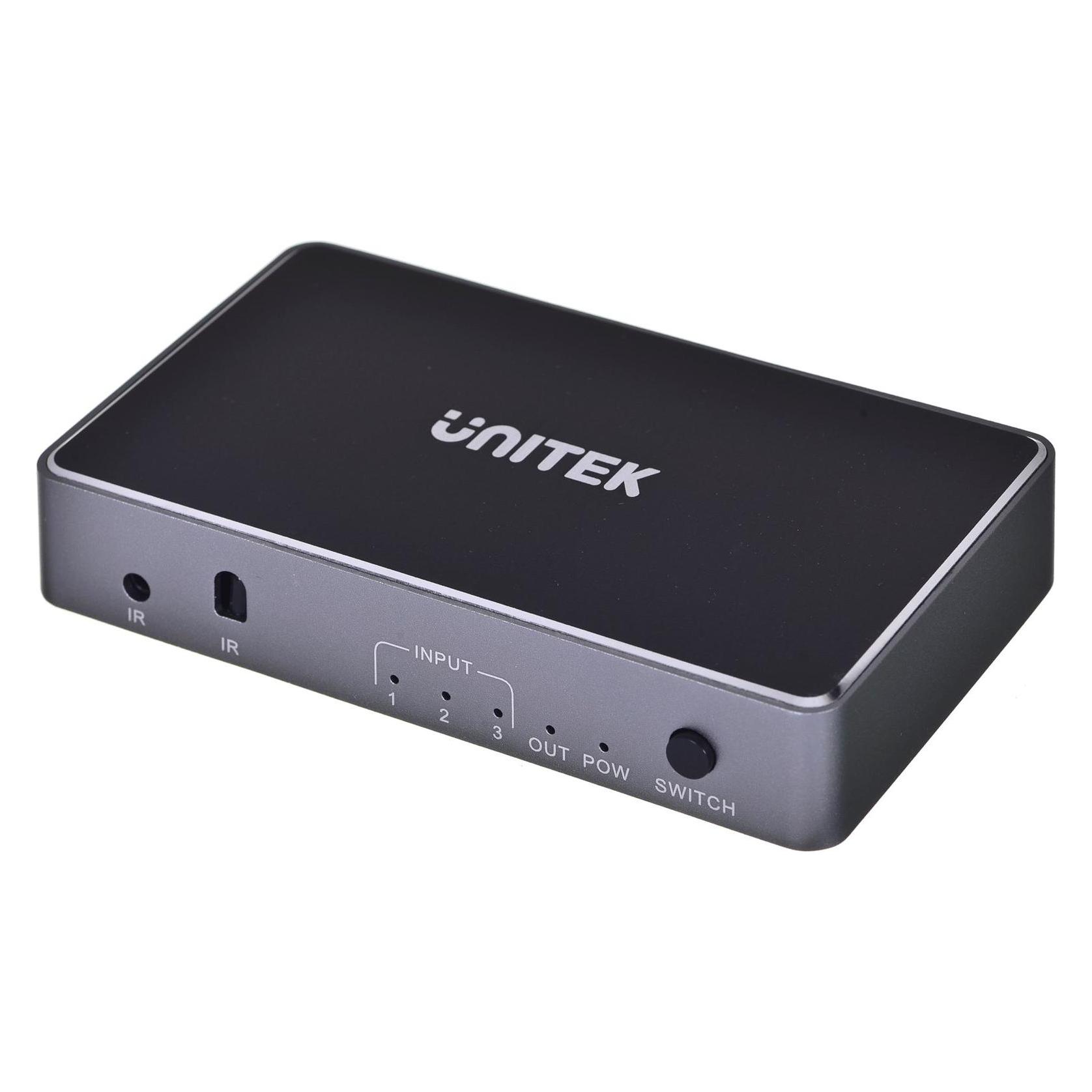 Unitek Signalschalter HDMI 1.4B 3 in 1 out 4K (V1111A)