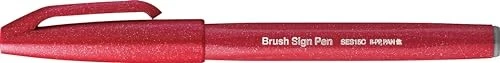 Pentel Faserschreiber Sign Pen SES15, rot