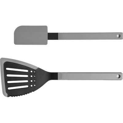 Kochbesteck-Set WOLL "Cook it", grau, Silikon, Kochbesteck-Sets, aus hochwertigem Kunststoff und Silikon