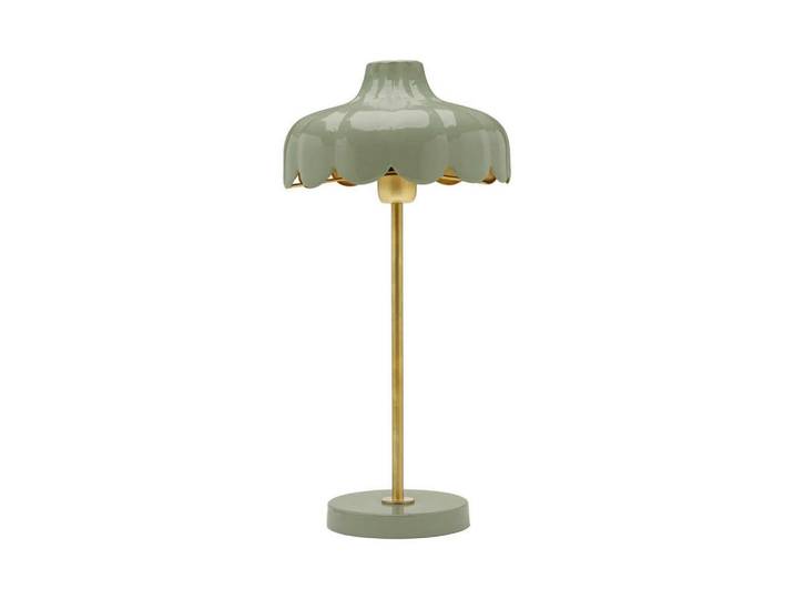 PR Home Tischleuchte Wells, Jadegrün, Metall, 50 cm, Lampen & Leuchten, Innenbeleuchtung, Tischlampen, Tischlampen