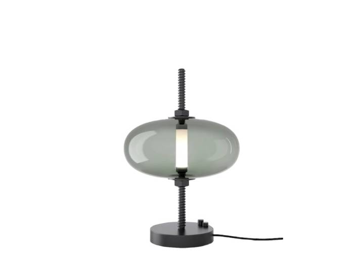 BROKIS lampe de table UNDER PRESSURE TABLE MOST (avec variateur - verre et métal)