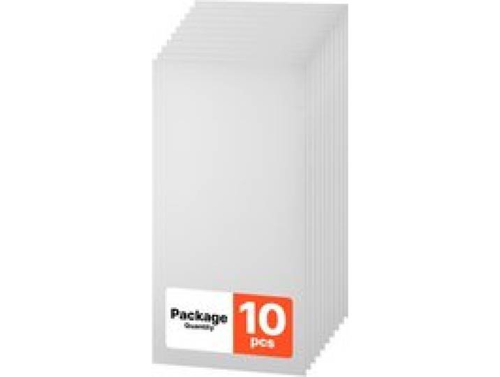 VEVOR 10 Stk. Deckenpaneele Deckenfliesen PVC-Schaumplatte 605x1210mm Weiß, Minimalistisches Design, Stoßfest, Brandschutz, Zuschneidbar, Für Abgehängte Decke, Moderne Innendekoration für Heim Büro
