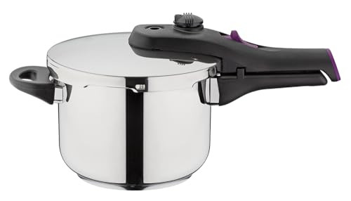 GSW Pentola Express Snelkookpan van Roestvrij Staal, Zilver, 3,2 l