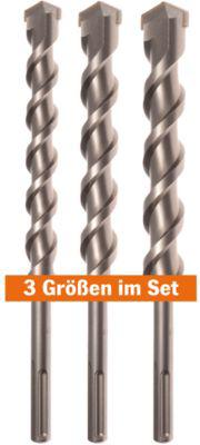 Hammerbohrer Projahn SDS-max Set, in Kunststoff-Box, 3-tlg.