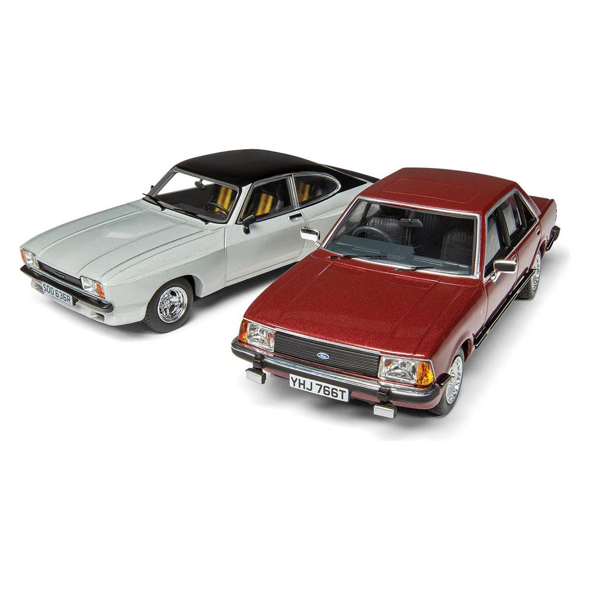 Corgi Screen Stars - Ford Capri Mk2 X-Pack Ford Granada Mk2 2.8i Ghia (CC06807)