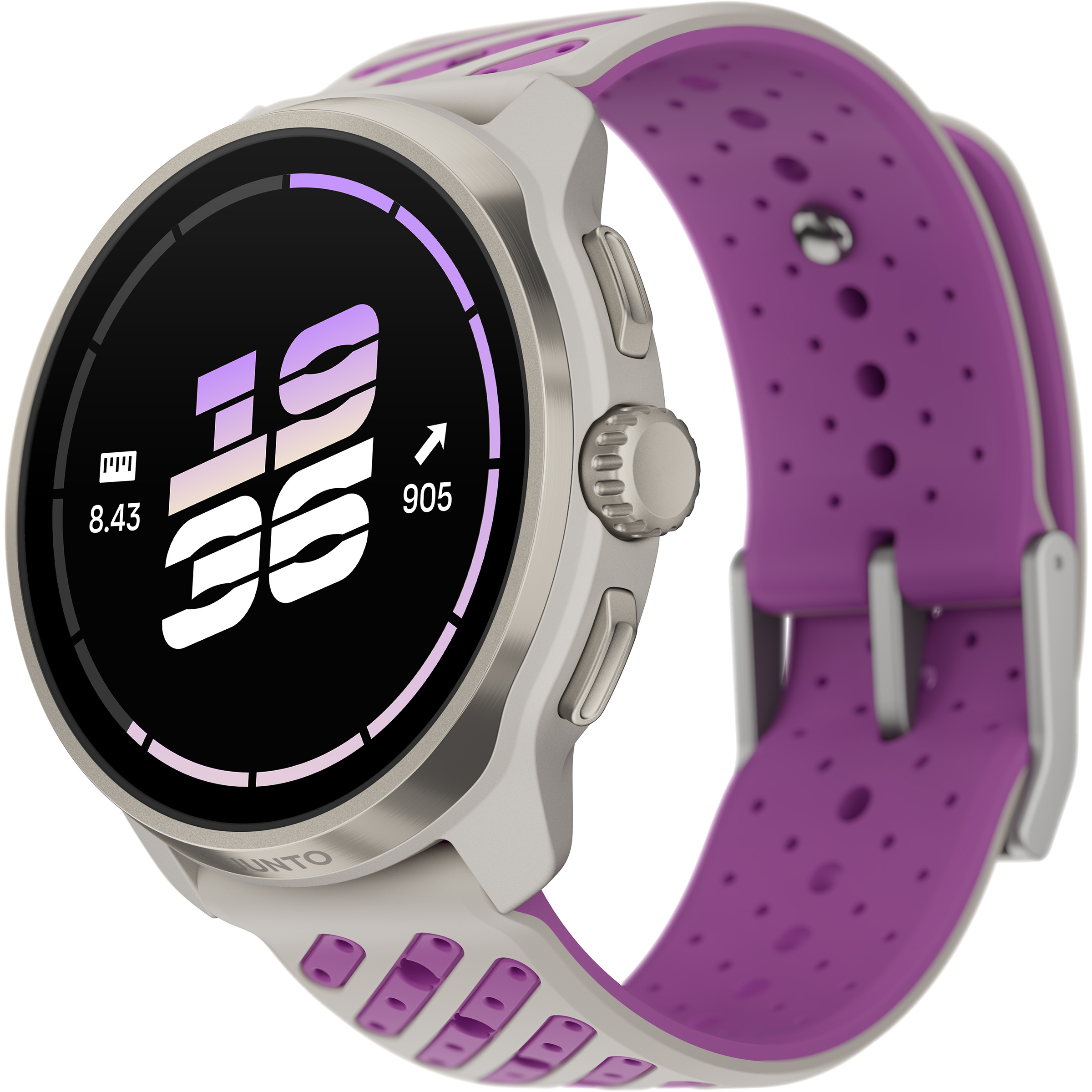 Suunto Race 3 S Titanium GPS-Uhr GPS Uhren gruen Camping