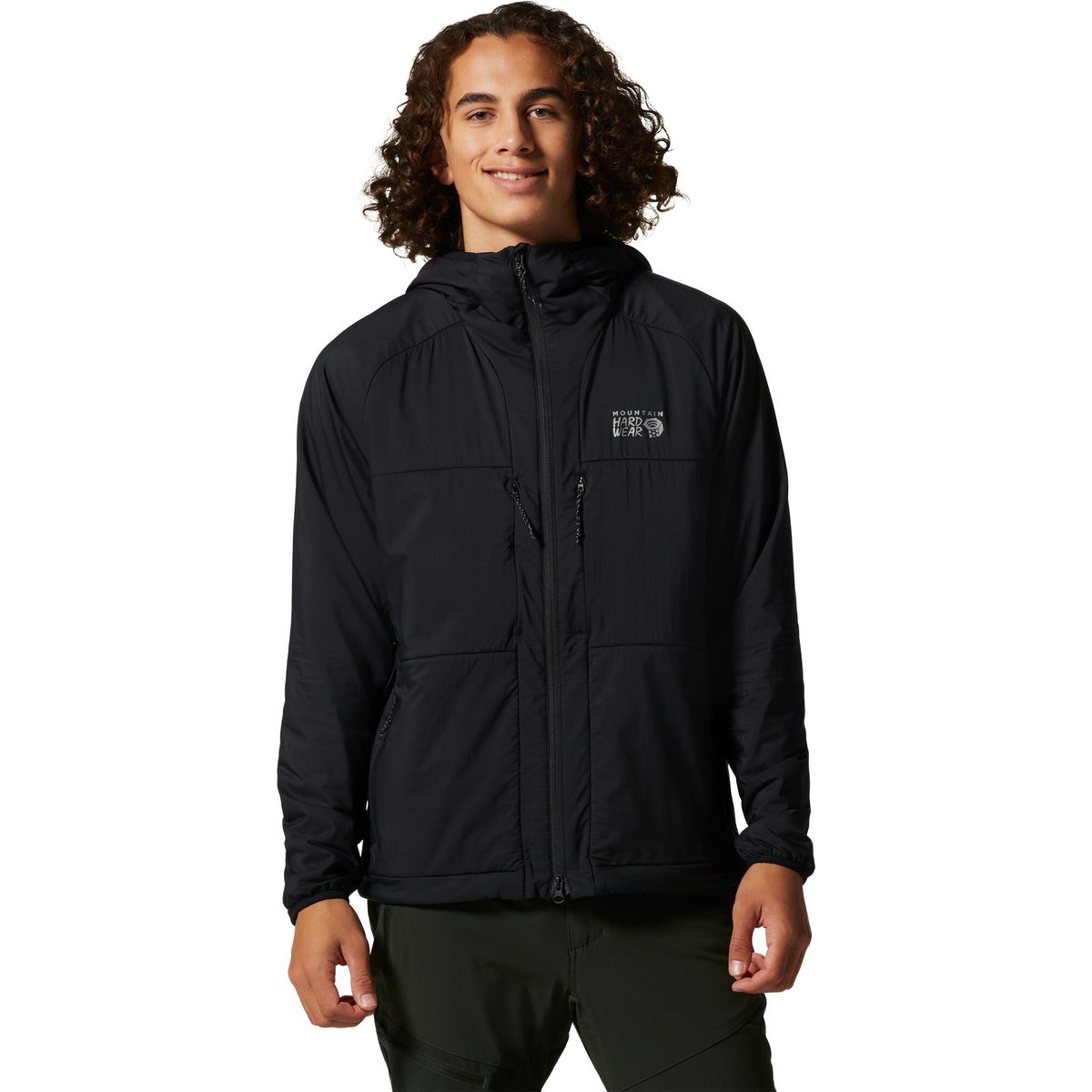 Mountain Hardwear M Kor Airshell Warm Hoody black (010) L 209212-010-L