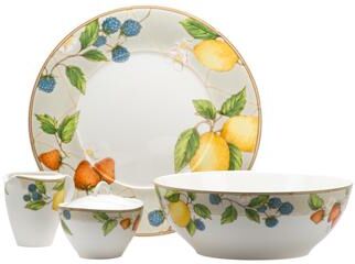 Red Vanilla Fruit Salad 5pc Completer Set