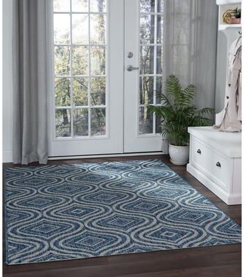 Alise Rugs Colonnade Modern & Contemporary Abstract Indoor/Outdoor Area Rug