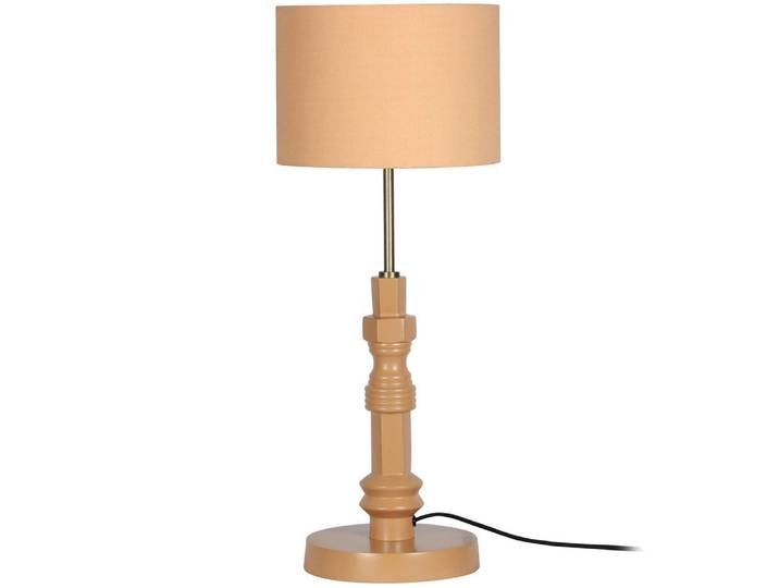 Tischlampe Luciano – aus Aluminium in Terrakotta - Terrakotta - Luxusbetten24