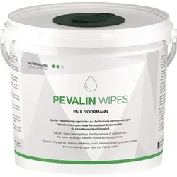Reinigungstuch PEVALIN WIPES silikonfrei,pH-neutral 150 St.Eimer PAUL VOORMANN