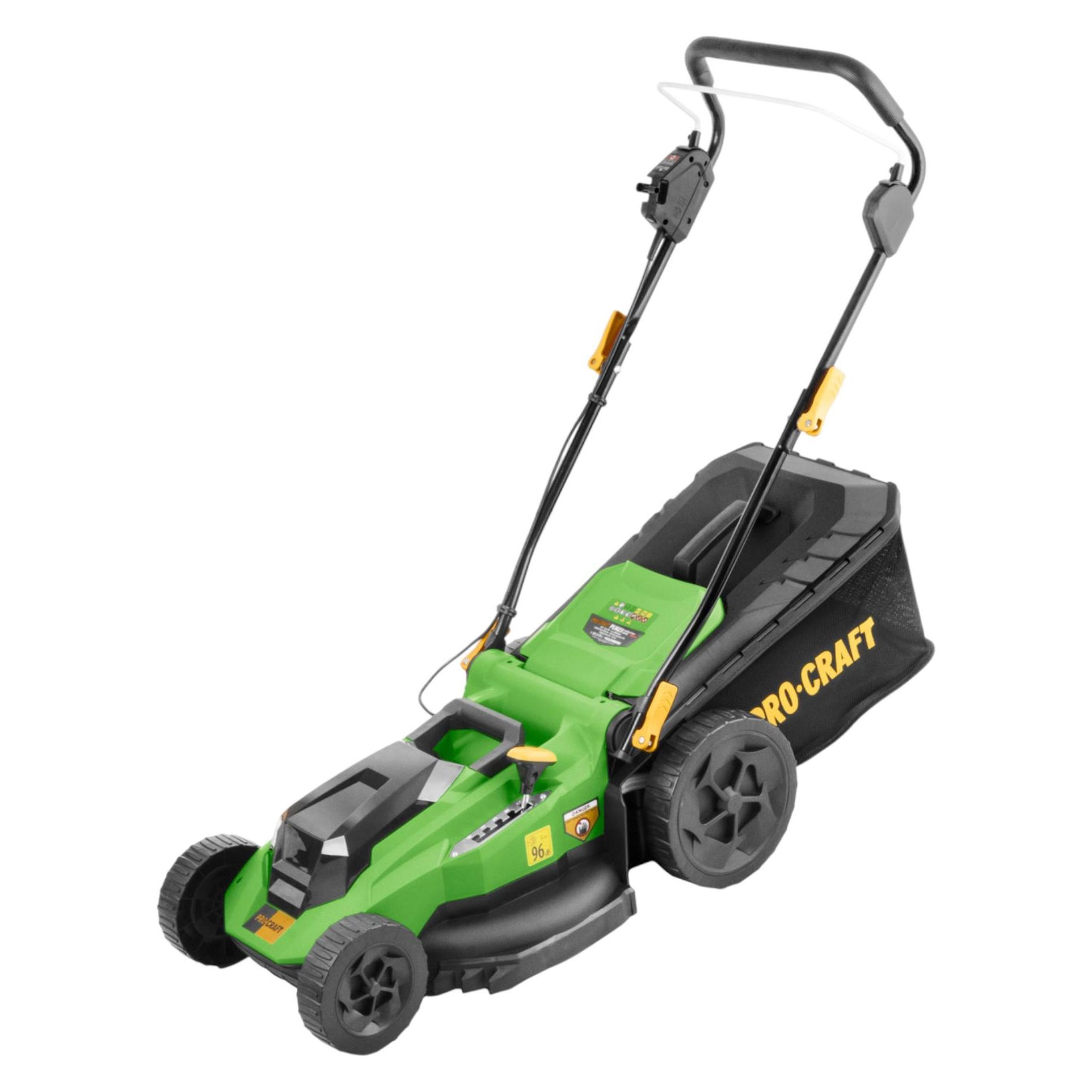 Procraft PLM23bb Akku Rasenmäher 40 V ( 2x 20 V ) 430 mm Brushless + 2x Akku 4,0 Ah + Ladegerät (Akkubetrieb) (PLM23bb)