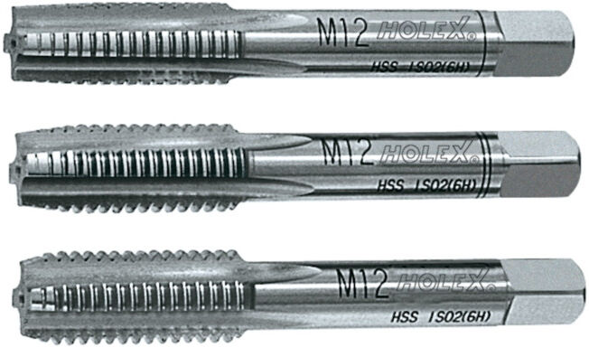 HOLEX Jeu de tarauds main M20 (130200 M20)