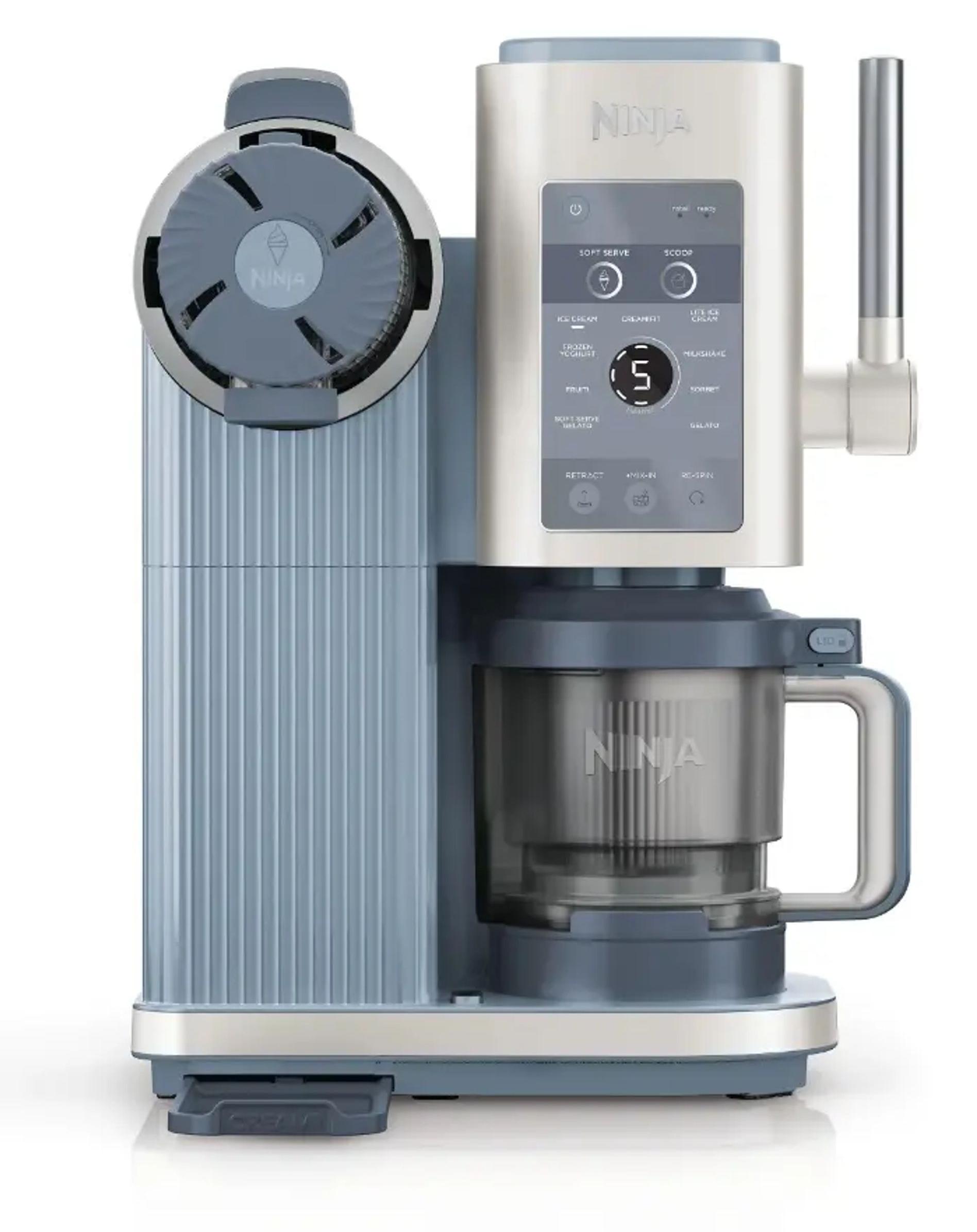 Eismaschine Ninja CREAMi NC702EU, 800 W, 13 Programme, 2 x 470 ml, blau