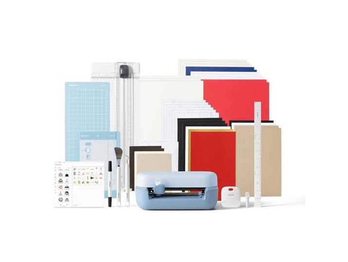 Cricut Joy™ 2 Essential Bundle + Digitale Inhalte. Intelligente kompakte Schneidemaschine – perfekt für Projekte wie individuelle Karten, einfache Aufkleber