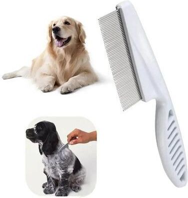 Uplifted Finds Stainless Steel Pet Flea And Shedding Grooming Comb For Cats And Dogs l
