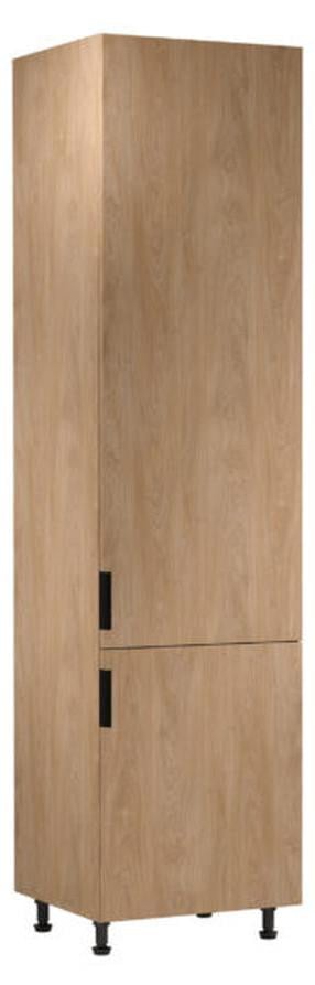 Houten keukenkast als basisonderkast en keukenorganizer