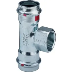 T-Stück PRESTABO 1117.2, 558925 28x3/4x28, aus unlegiertem Stahl mit IG