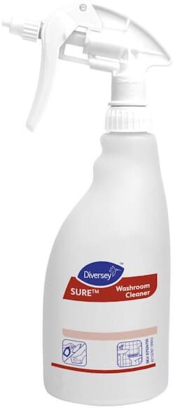 Sprayflaska SURE Washroom Cleaner 500ml 5st