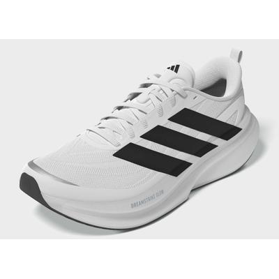 Laufschuh ADIDAS PERFORMANCE "SUPERNOVA GLIDE", Herren, Gr. 44,5, schwarz-weiß (cloud weiß, core schwarz, halo silber), Textil, Schuhe Laufschuh, für mehr Komfort