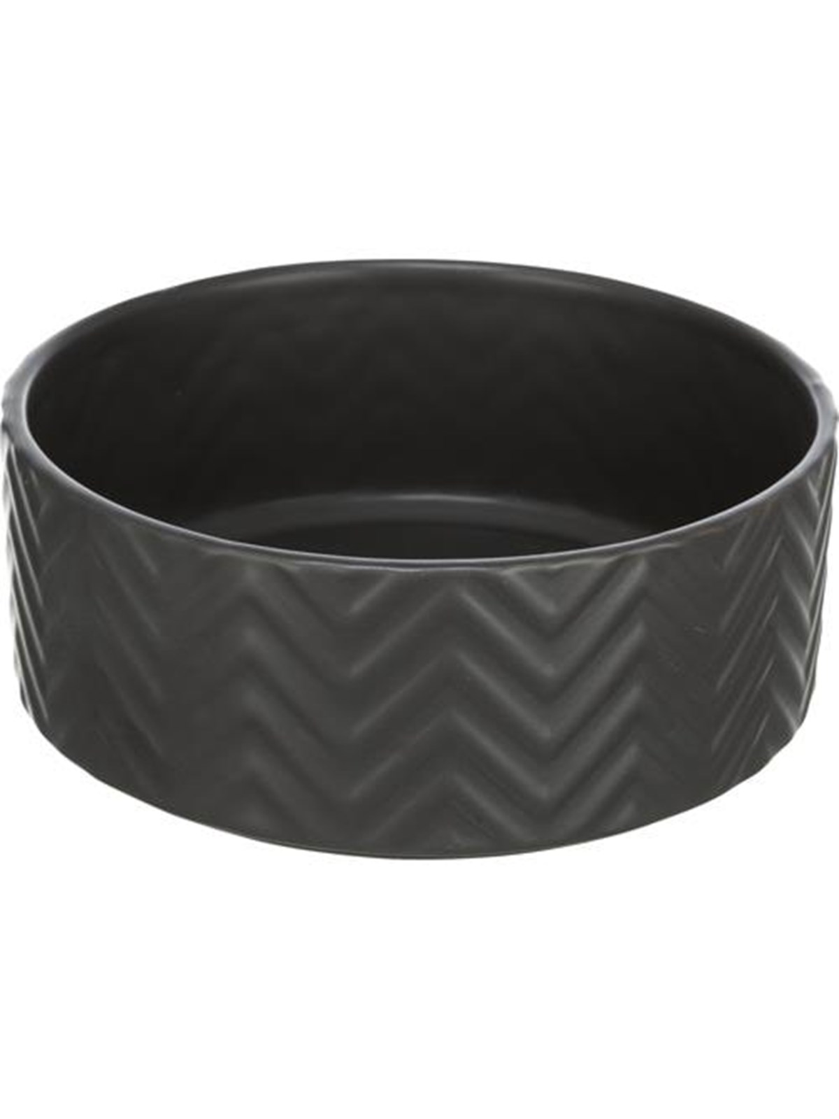 Trixie Ceramic Bowl dog 0.9 l/ø 16 cm black