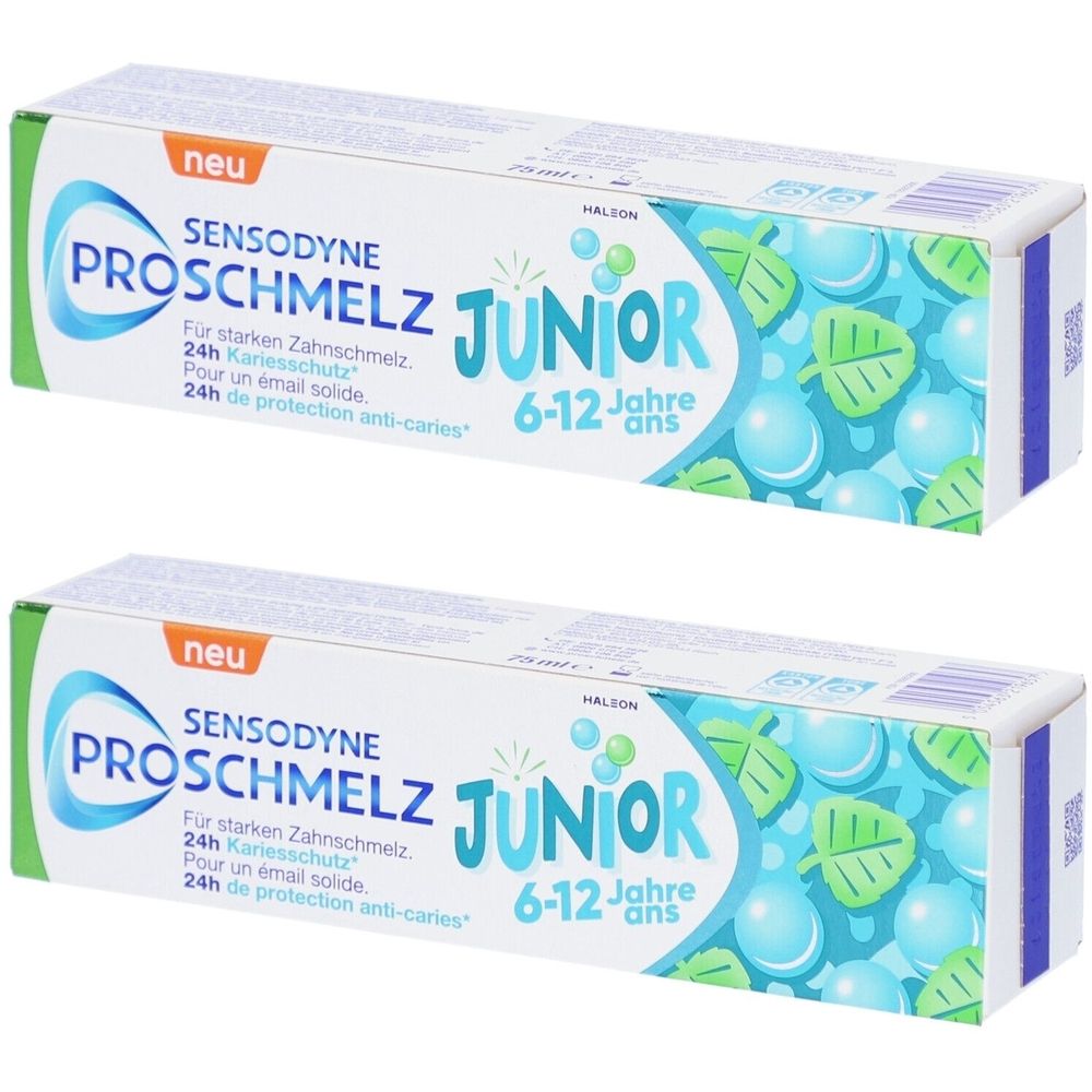 Sensodyne ProSchmelz junior 6-12 Jahre Zahnpasta 2x 2x75 ml