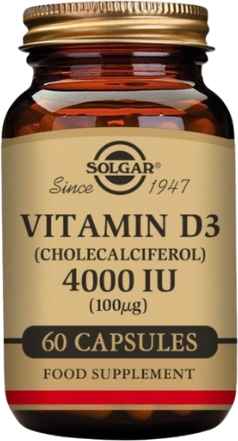 Solgar Vitamina D3 4000IU 60caps